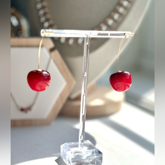 Jarah's Jewels Jewelry - 🌟BUY 1 GET 1 FREE🌟 BRAND NEW Cherry Drop Earrings